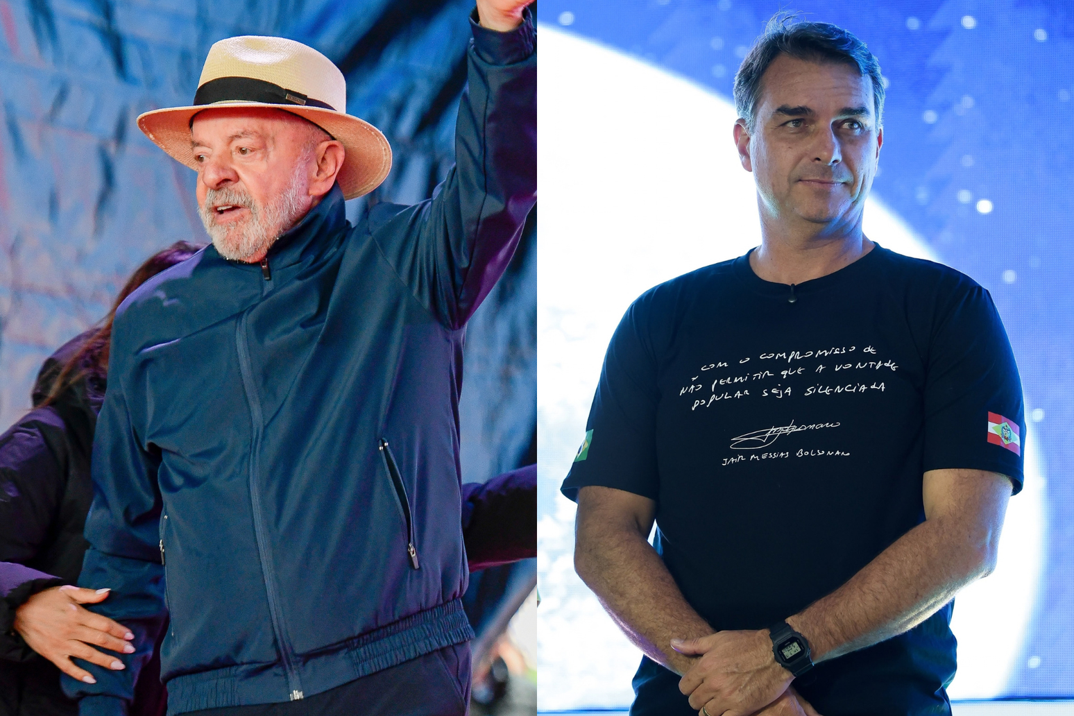Lula e Fl&aacute;vio Bolsonaro aparecem &agrave; frente das pesquisas de inten&ccedil;&atilde;o de votos