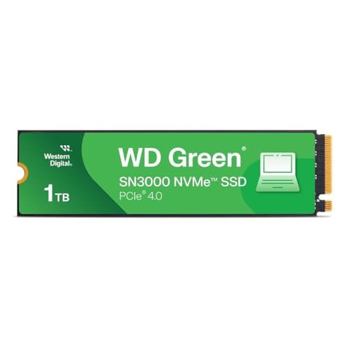 Western Digital SSD interno WD Green SN3000 NVMe 1TB
