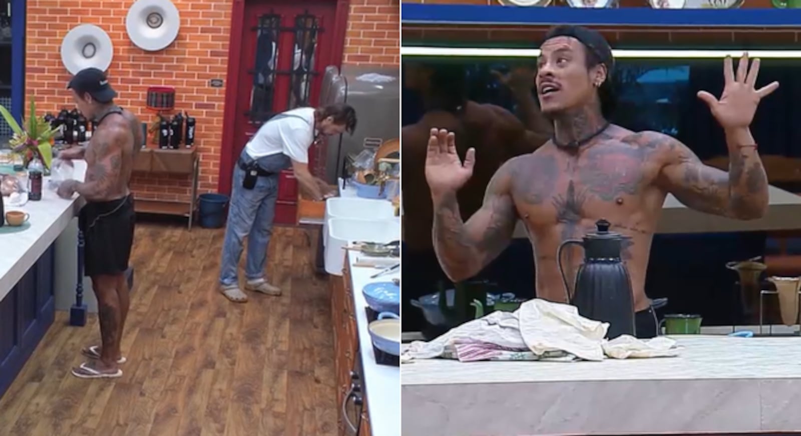 Murilo e Daniel começaram uma guerra silenciosa Reprodução/RecordPlus