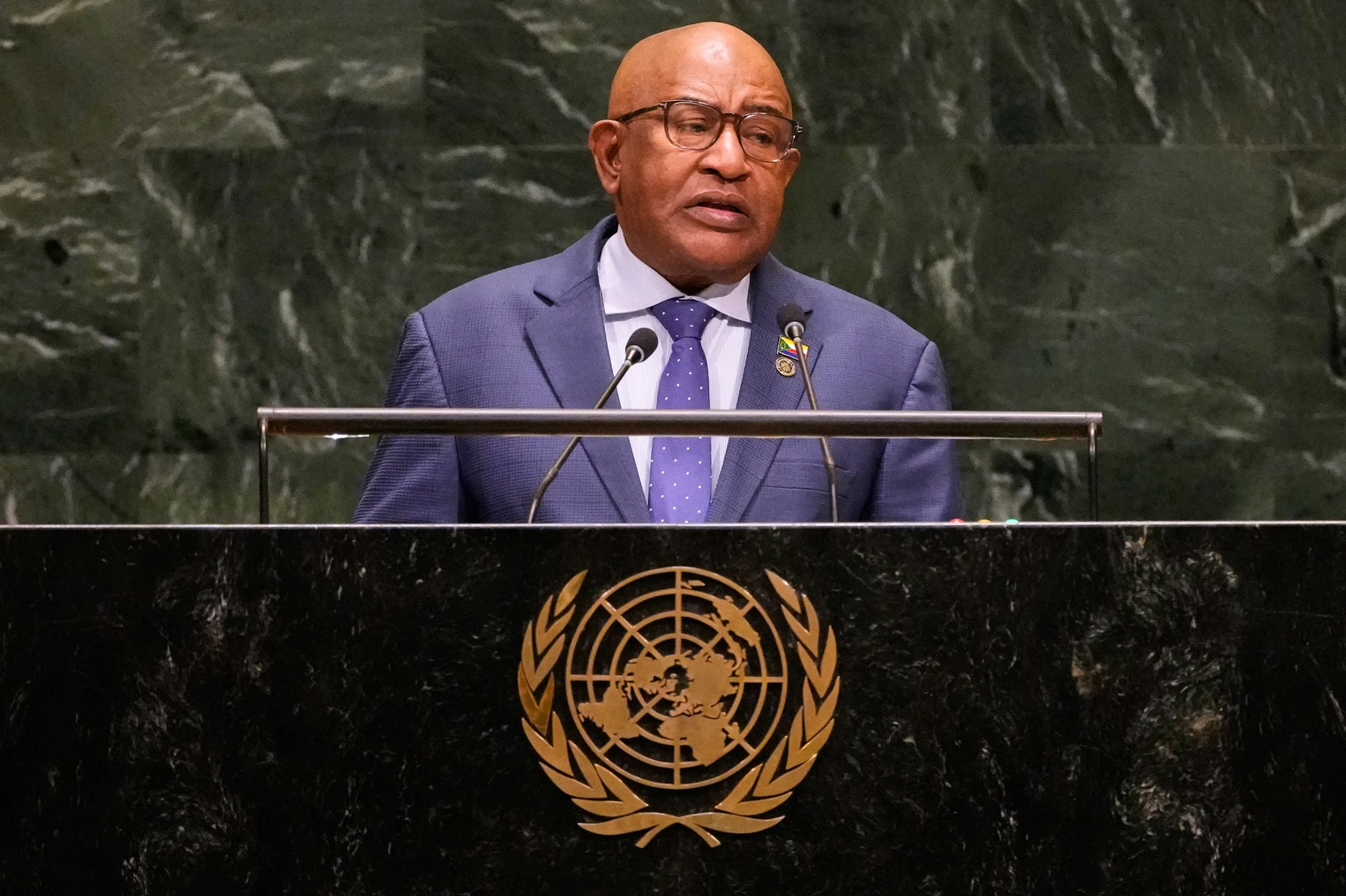Guerras no Oriente Médio enfraquecem a ONU, diz presidente das Comores à Assembleia Geral