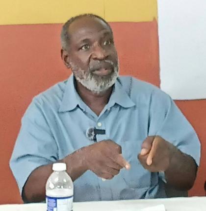 The Reverend Godfrey Francis, secretary of the St James Ministers Fraternal.