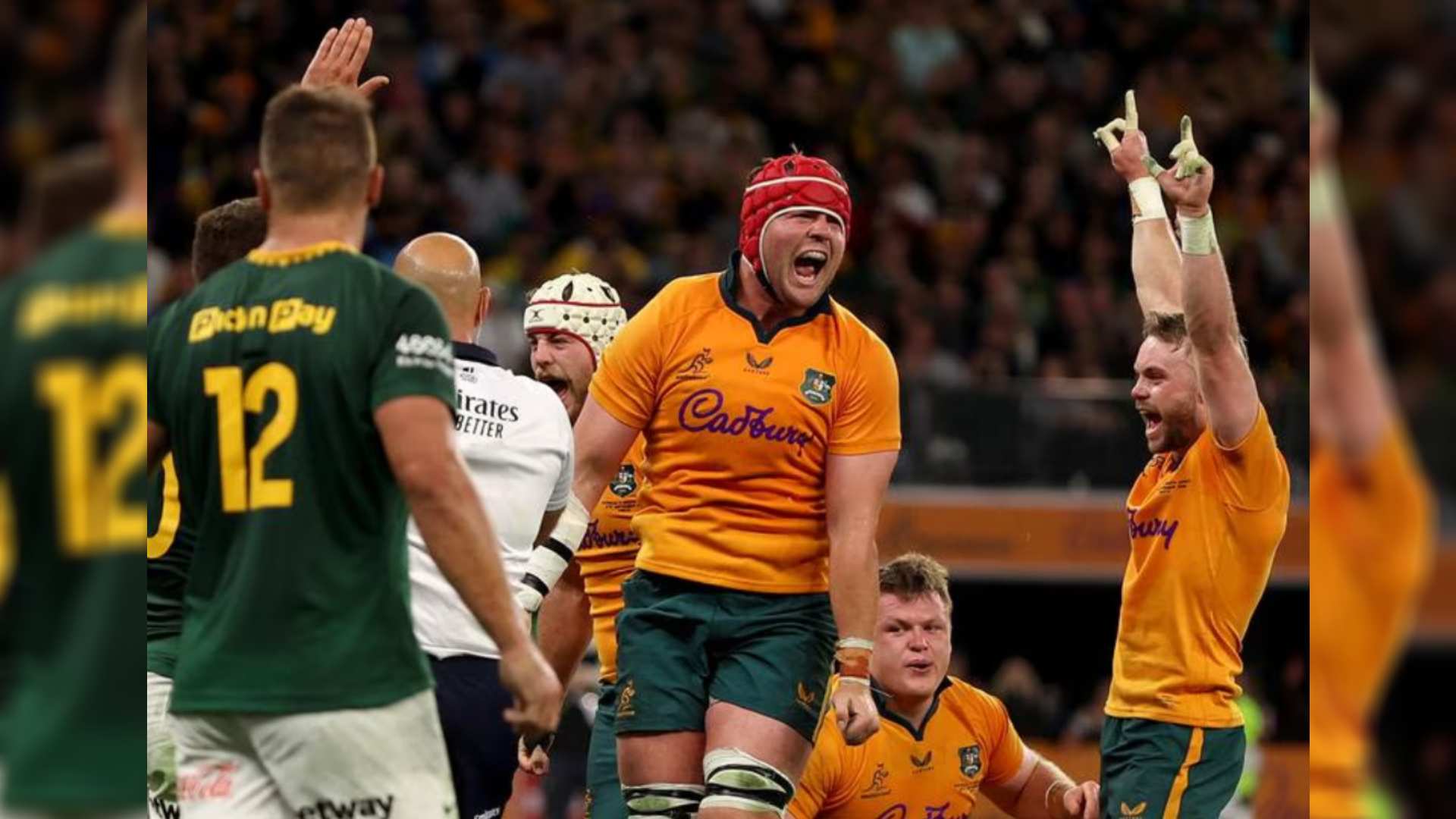 Wallabies edge Springboks 42-38 to extend unbeaten streak ahead of Bledisloe Cup