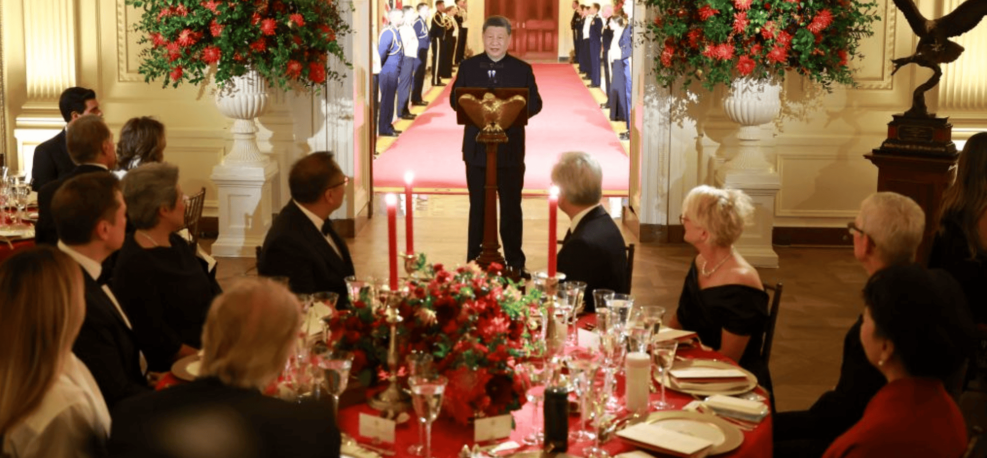 Imagem da matéria: Trump, Xi, Musk, Altman, Zuckerberg… jantar na Casa Branca reúne quem dita o futuro da tecnologia