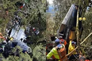 Caso Rick: empresa inicia estudos para retirar helicóptero que caiu em SC