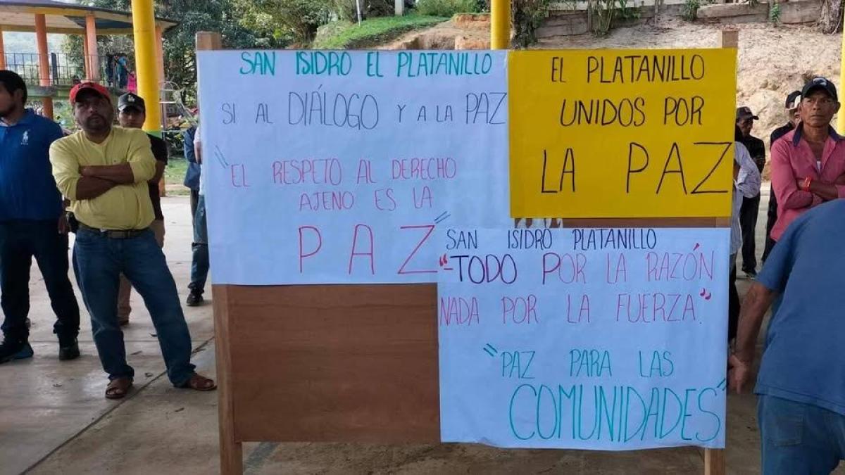 Suspensão de aulas na comunidade de Oaxaca devido a indivíduos armados