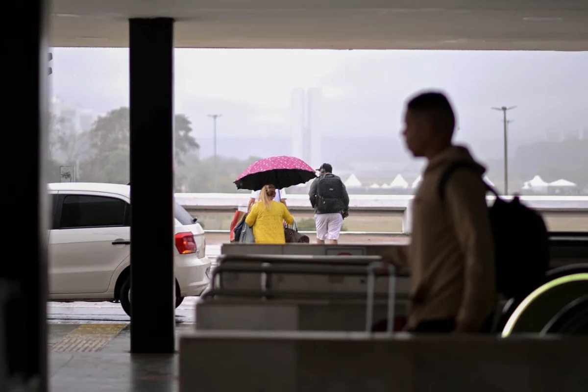 DF tem previsão de chuva e trovoadas isoladas nesta terça-feira (15/9)