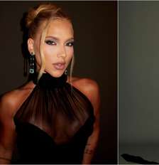 Virginia mostra look para festa da WePink e Vini Jr. reage nas redes sociais Foto: Reprodução/Instagram