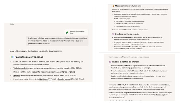Não sabe Excel? Veja 7 coisas que o Copilot faz por você em segundos