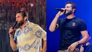 Henrique, da dupla com Juliano, chora ao revelar esgotamento em show; f&atilde;s estavam sob chuva