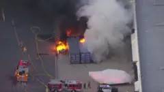 Três mortos em acidente com helicóptero em Los Angeles