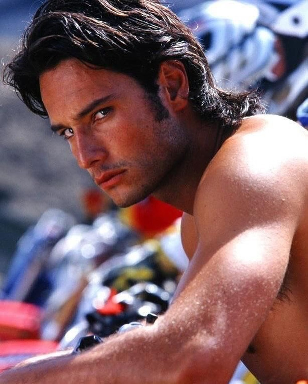 Rodrigo Santoro em 'As Panteras Detonando' (2003) — Foto: Reprodução/Instagram