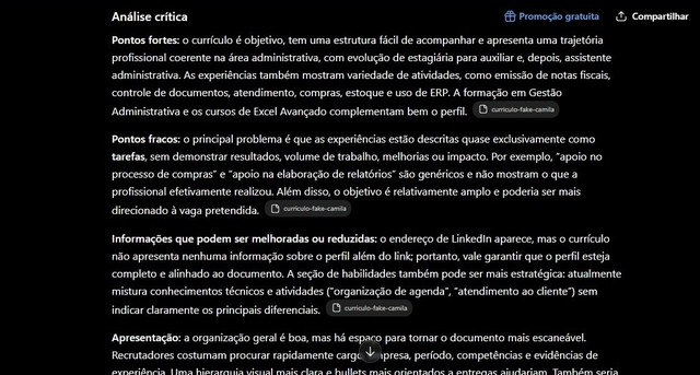 Prompt para melhorar o currículo: 10 opções para deixá-lo mais profissional