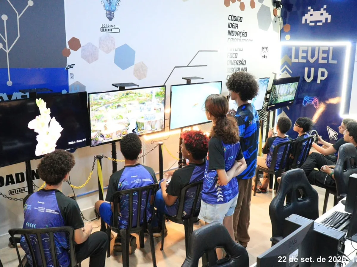 Programa oferece cursos gratuitos em games e inteligência artificial no DF