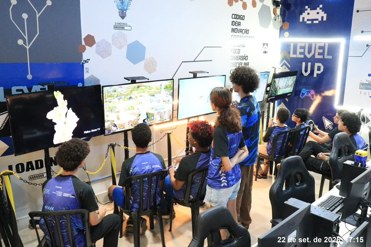 Programa oferece cursos gratuitos em games e inteligência artificial no DF
