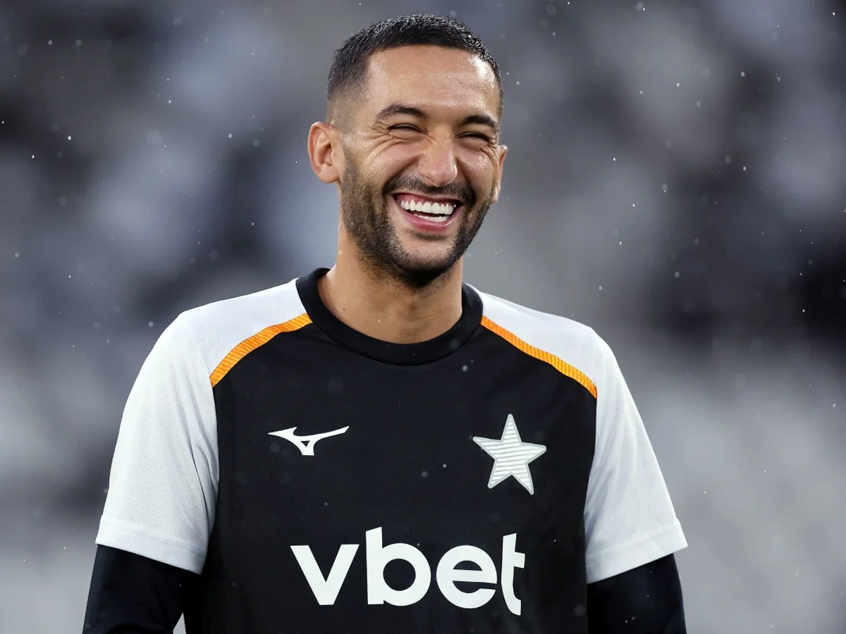 Em estreia de Tite no Botafogo, Ziyech é relacionado pela primeira vez