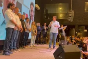 Tarcísio em igreja de São Bernardo do Campo, no ABC paulista