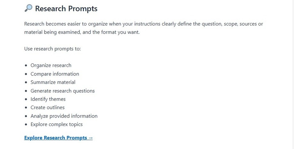 Biblioteca de prompts: 7 sites para encontrar comandos prontos para IAs