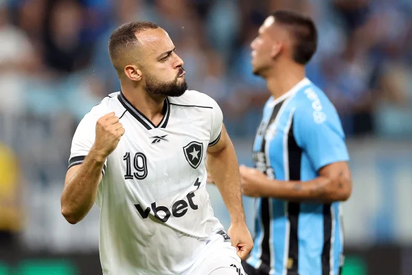 Botafogo e Grêmio se enfrentam nesta quarta em jogo atrasado do Brasileirão - destaque galeria