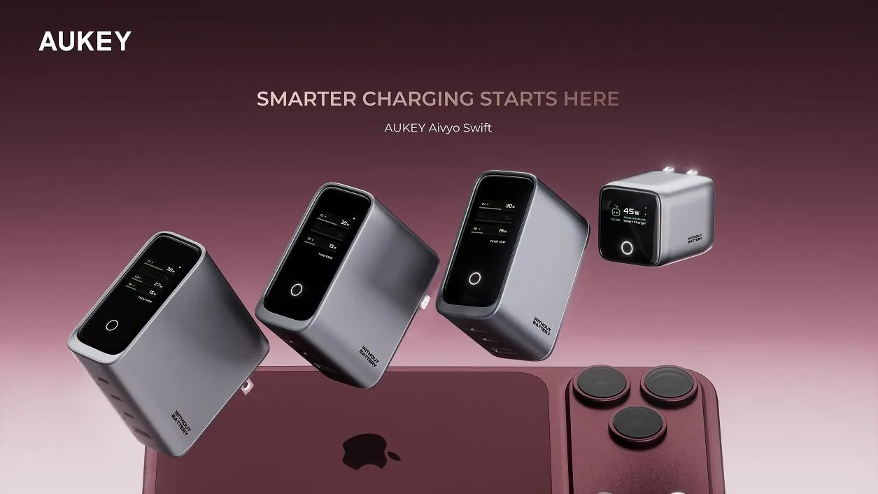 AUKEY Aivyo Swift smart wall charger lineup