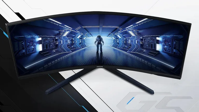 Monitor gamer curvo Samsung Odyssey 34" G5 em oferta no Mercado Livre com cupom exclusivo