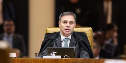 André Mendonça durante sessão do STF nesta terça-feira, 15 Foto: Divulgação/STF