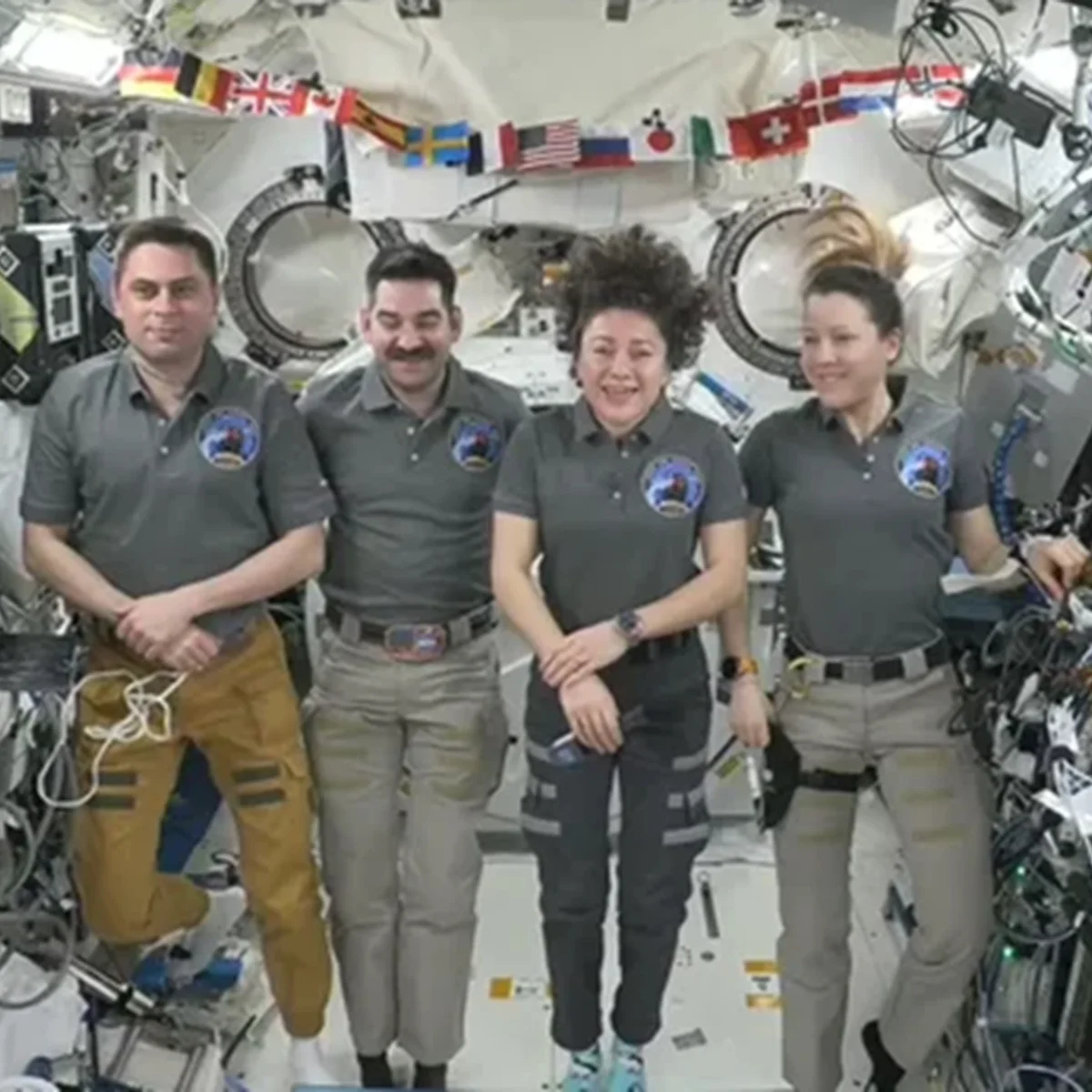 Astronautas da Crew-12 se preparam para retorno à Terra após 7 meses