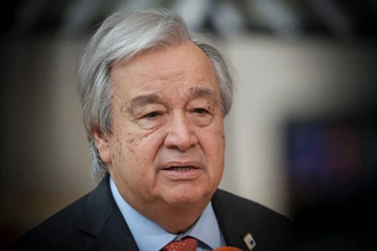 imagem colorida mostra secretário geral da ONU antonio guterres - Metrópoles