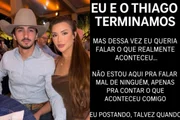 César Rincon publica suposta indireta para ex-affair após caso de traição