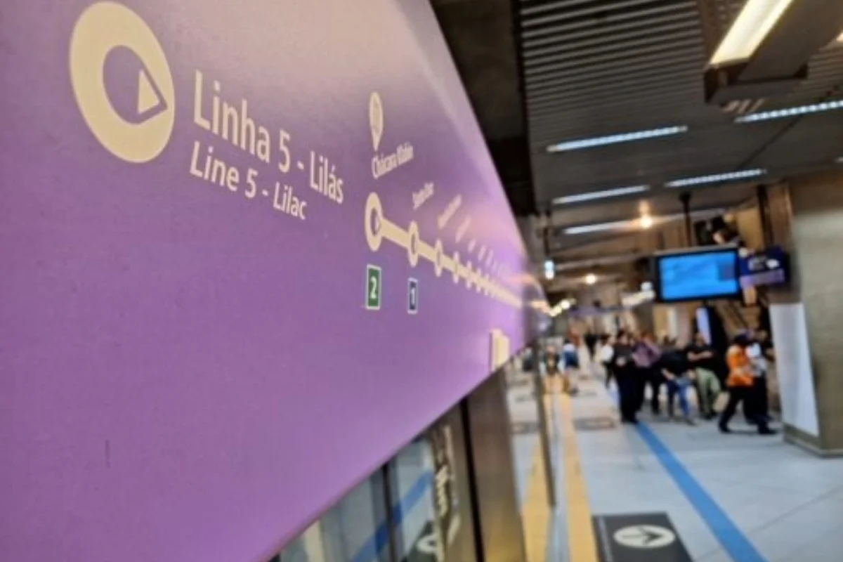 Linha 5-Lilás registra 4 falhas 3 dias seguidos. Fluxo já foi normalizado