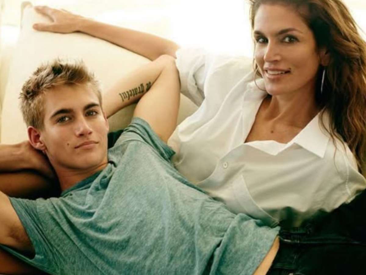 Filho de Cindy Crawford desabafou sobre vício 6 meses antes de morrer e recebeu apoio da mãe: ‘Muito orgulhosa’