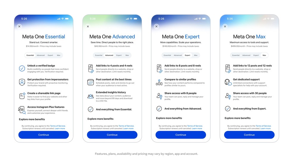 Meta One: o que é, quanto custa e quais os benefícios dos planos da Meta