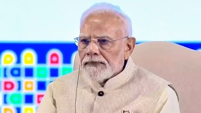 .Prime Minister Narendra Modi at the Brics Summit in New Delhi, he flagged concerns over the weaponisation of technology and critical minerals. (File Photo/PTI)