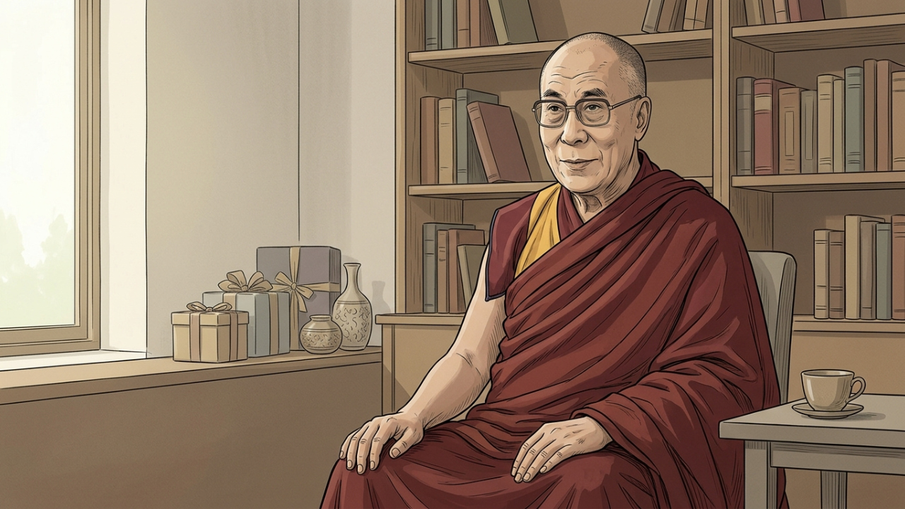 Dalai Lama: “A chave para a felicidade é a paz de espírito”, mas sua explicação acrescenta a parte que costuma desaparecer das frases de internet: essa paz não é algo que possa ser comprado