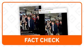 VERIFICAÇÃO DE FATO: Duterte não está de volta às Filipinas; as postagens usam uma foto de 'aeroporto' gerada por IA