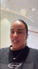 Atribui à troca de técnico os poucos minutos jogados? Gabi Nunes: "Eu não entendi muito"