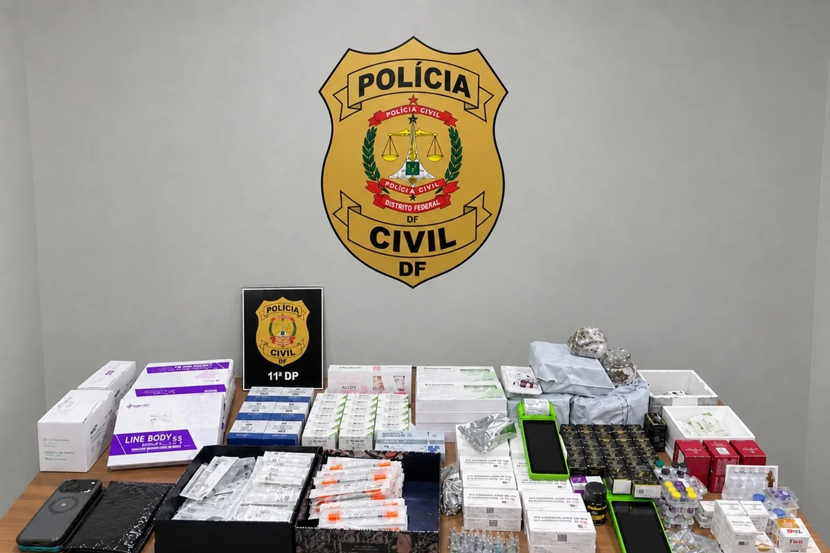 PCDF derruba comércio ilegal de canetas emagrecedoras e anabolizantes