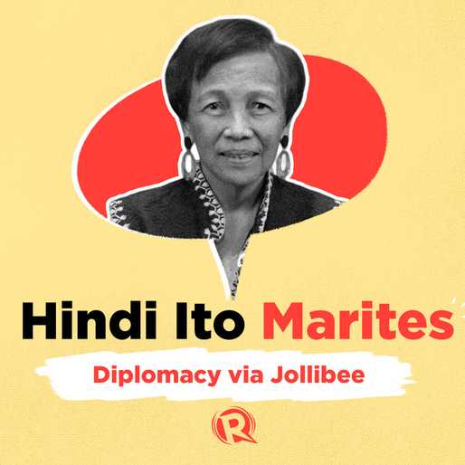 Hindi Ito Marites: Diplomacy via Jollibee