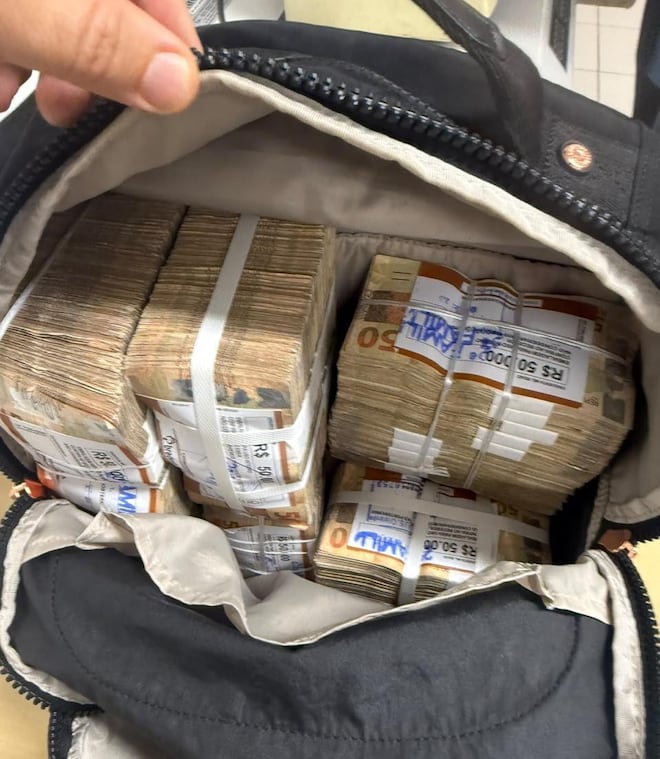 PF apreende R$ 600 mil em dinheiro vivo em ação contra crimes eleitorais em Niterói (RJ)