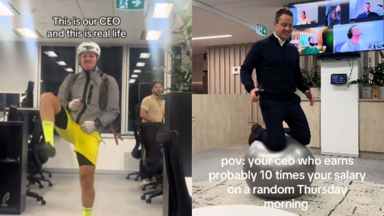 'CEO descolado' é comparado com personagem da série 'The Office' e viraliza nas redes sociais Reprodução/TikTok/@precisionsourcing