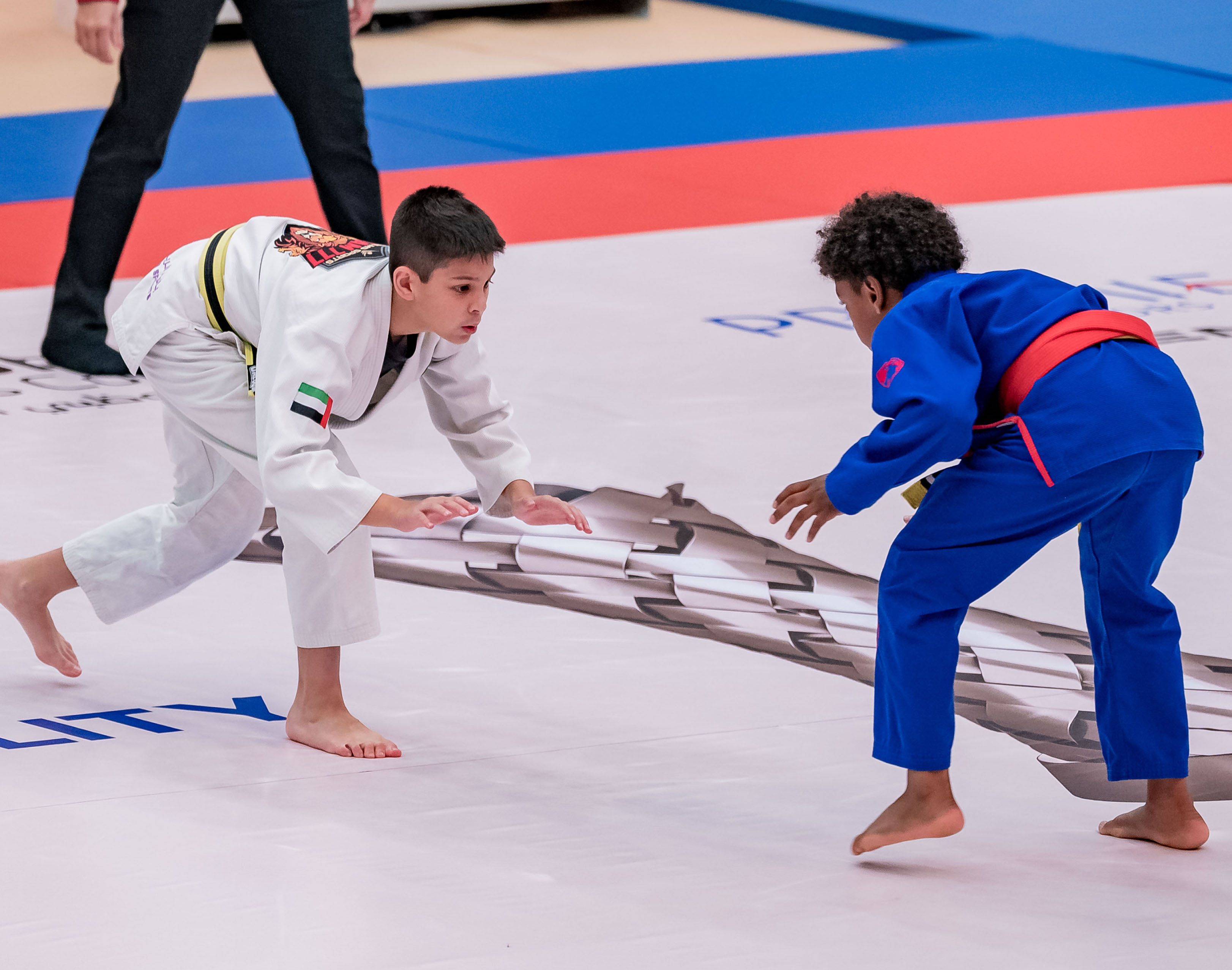 O Campeonato de Jiu-Jitsu Khaled bin Mohamed bin Zayed entra na fase decisiva com a rodada 7