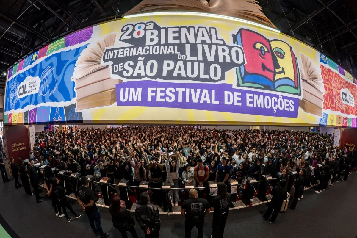Bienal do Livro de SP bate recorde com 760 mil visitantes em 10 dias
