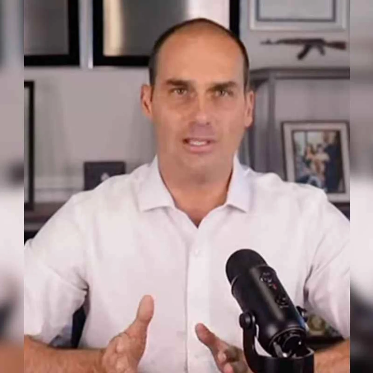 STF: Moraes vota para manter condenação de Eduardo Bolsonaro por coação