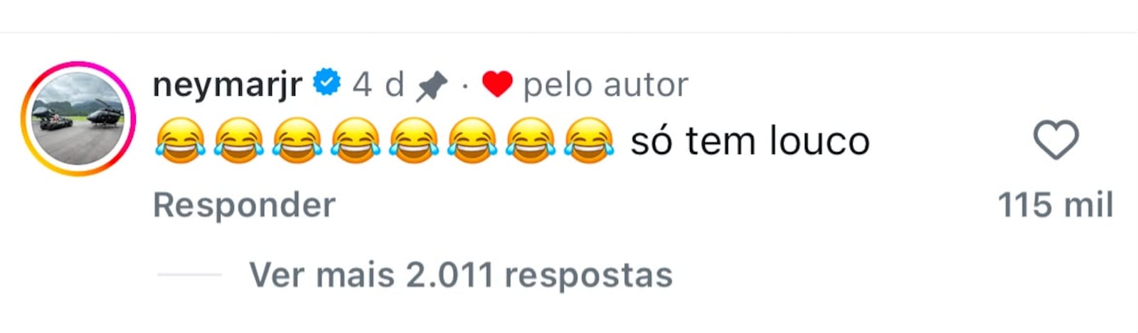 Neymar comenta treta entre sósias