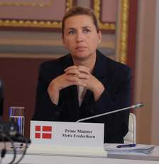 Primeira-ministra da Dinamarca, Mette Frederiksen Foto: Getty Images