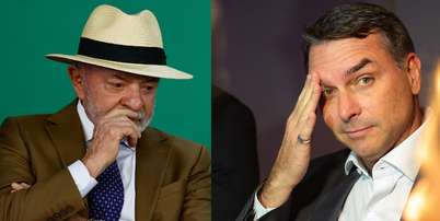 Lula e Flávio estão empatados na rejeição Foto: Pedro Kirilos/Wilton Junior/Estadão / Estadão