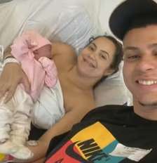 Jessica, a mãe, morreu cinco dias após o parto Foto: Reprodução/TV Globo