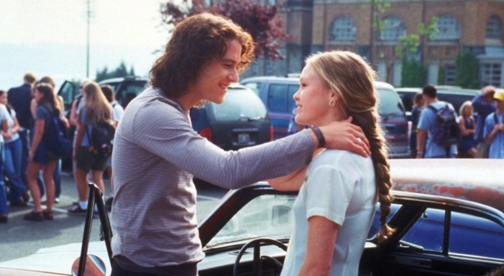10 Coisas que Eu Odeio Em Você: o rebelde Patrick Verona tenta seduzir e conquistar o coração da antissocial Kat Stratford — Foto: Reprodução/IMDb