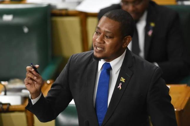 Floyd Green, minister of agriculture, fisheries and mining.