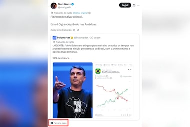 Renan Santos aciona TSE por interferência estrangeira nas eleições em favor de Flávio Bolsonaro