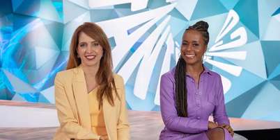 Poliana Abritta e Maju Coutinho no 'Fant&aacute;stico' Foto: Globo/Estevam Avellar